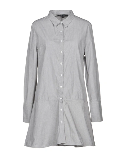 Shop W118 By Walter Baker Short Dresses In Grey
