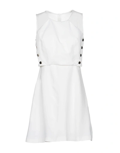 Shop Sandro Short Dresses In White