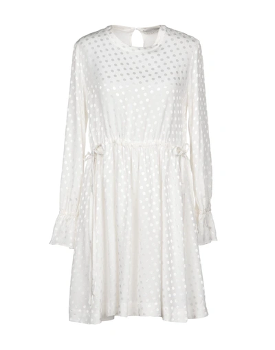 Shop Sandro Short Dress In White