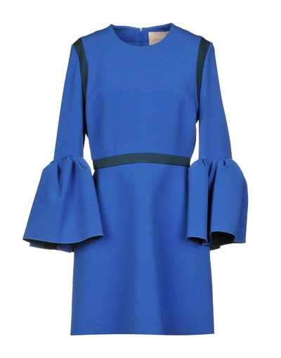 Shop Roksanda Short Dresses In Blue