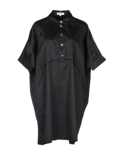 Shop Opening Ceremony Shirt Dress In Black