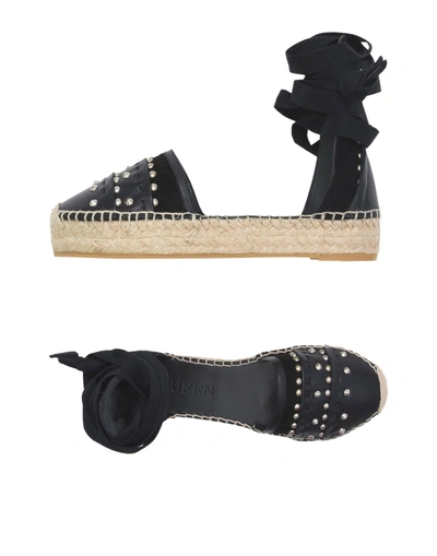 Shop Alexander Mcqueen Espadrilles In Black