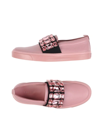 Shop Gucci Sneakers In Pink