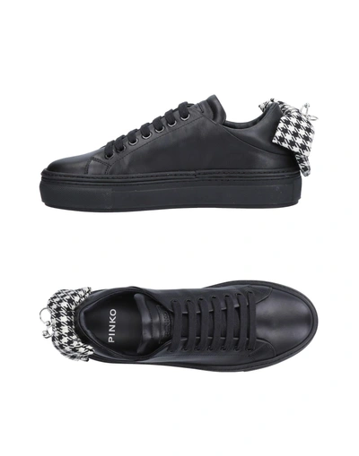 Shop Pinko Sneakers In Black