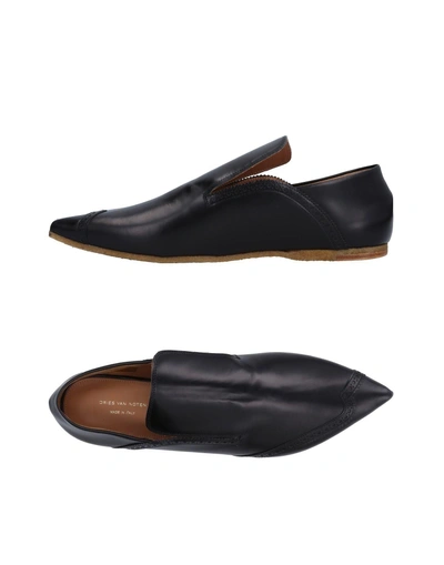 Shop Dries Van Noten Loafers In Black