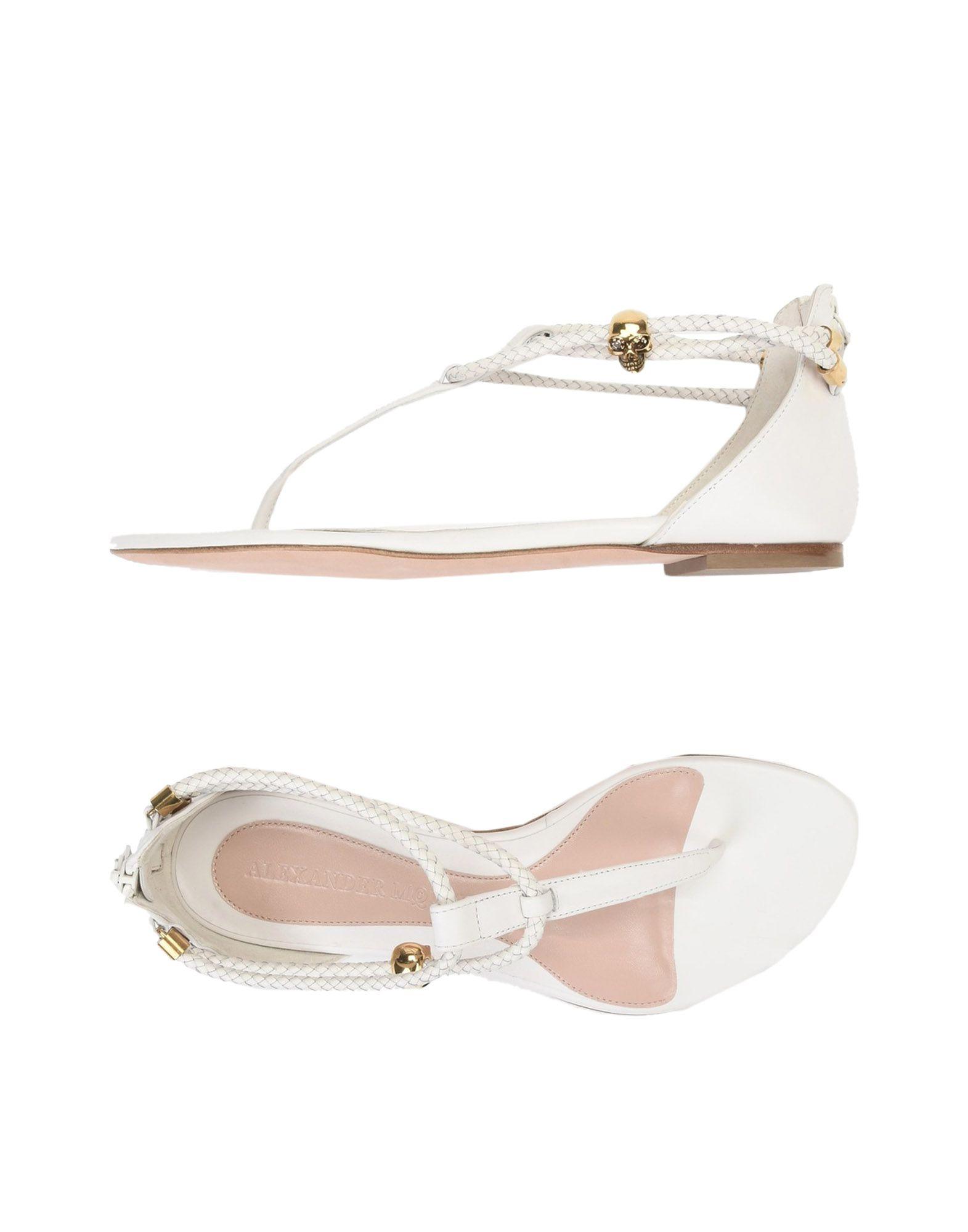 alexander mcqueen flip flops