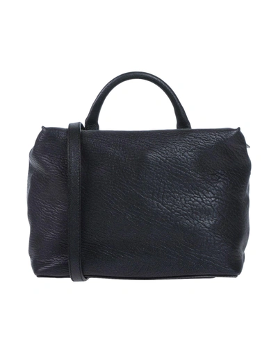 Shop Agl Attilio Giusti Leombruni Handbag In Dark Blue