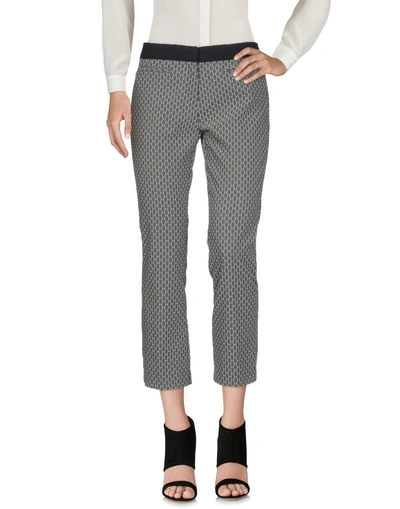 Shop Teresa Dainelli Cropped Pants & Culottes In Lead