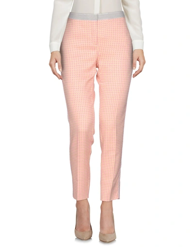 Shop Teresa Dainelli Cropped Pants & Culottes In Pink