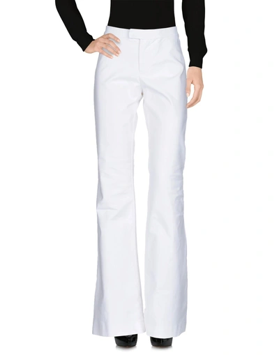 Shop Derek Lam 10 Crosby Casual Pants In White