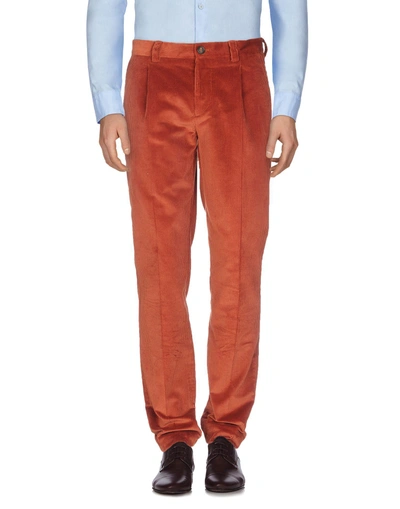 Shop Brunello Cucinelli Casual Pants In Brown