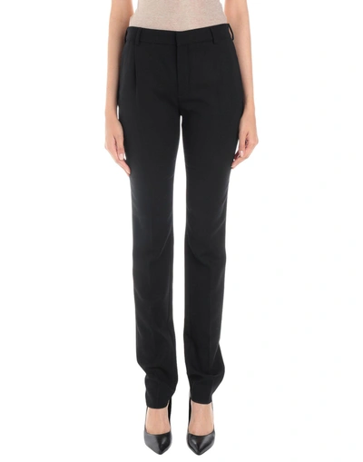 Shop Saint Laurent Casual Pants In Black