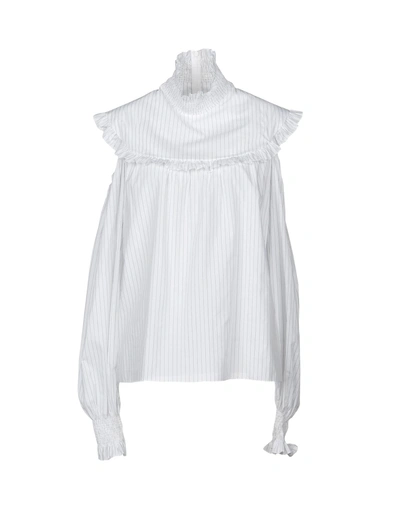 Shop Anna October Blouse In White