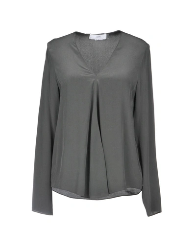 Shop Charli Blouse In Lead