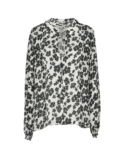 Shop Mcq By Alexander Mcqueen Blouse In White