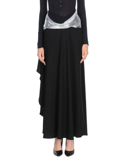 Shop Jw Anderson Long Skirts In Black