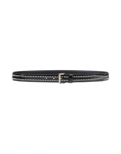 Shop Prada Regular Belt In Black