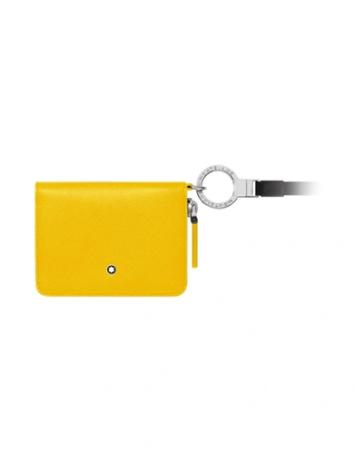 Shop Montblanc Coin Purses In Yellow
