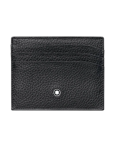 Shop Montblanc Wallet In Black