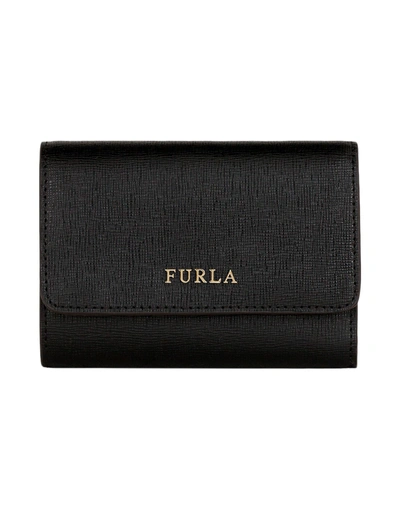 Shop Furla Wallet In Black