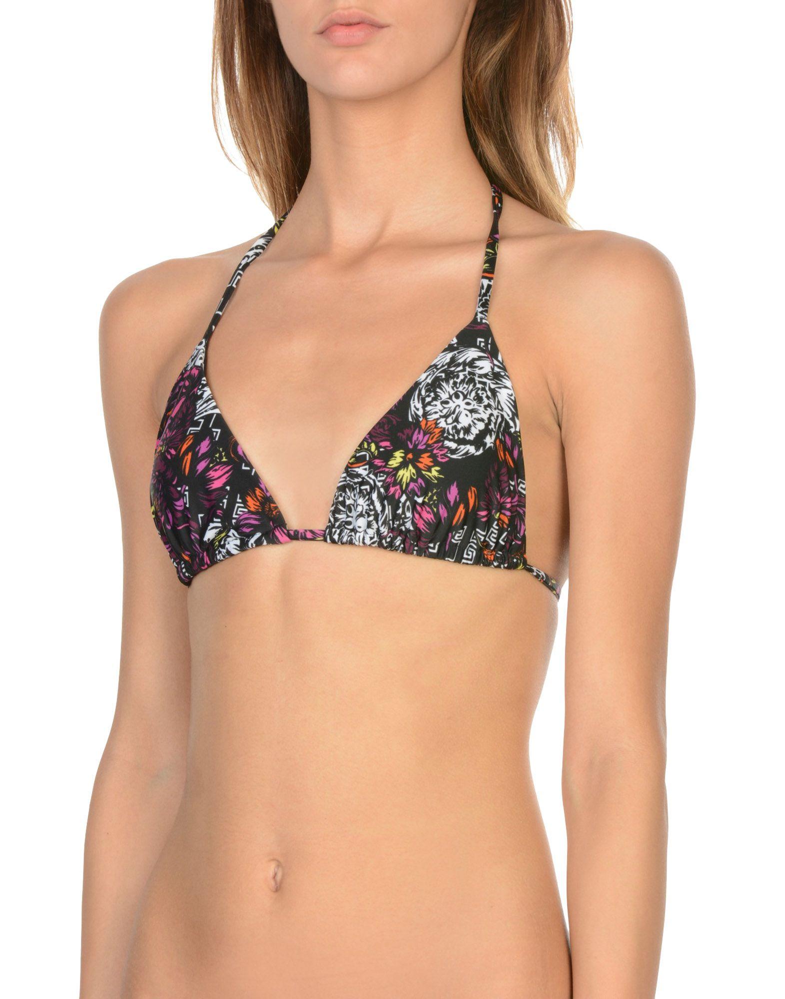 black versace bikini
