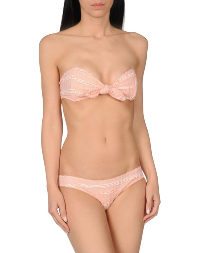 Shop Lisa Marie Fernandez Bikinis In Orange