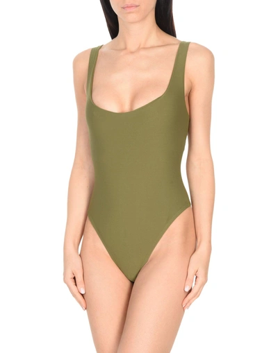Shop Alix Tops In Military Green