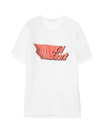 Shop Carven T-shirt In White