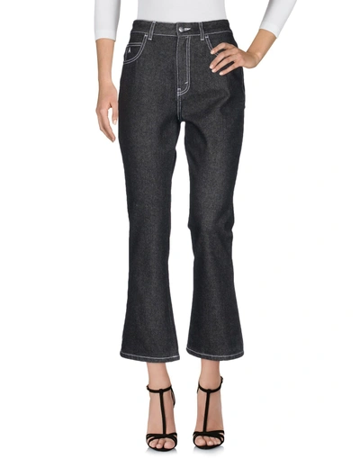 Shop Attico Jeans In Black