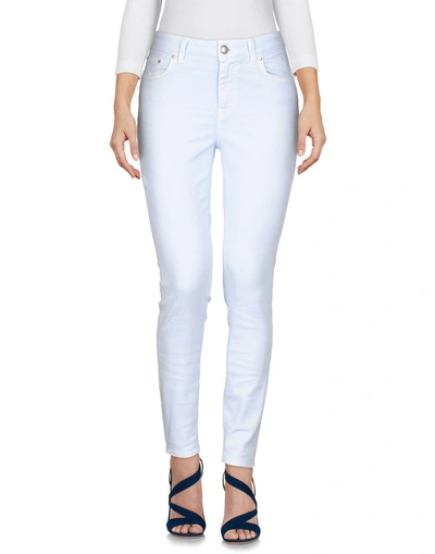 Shop Aglini Jeans In Sky Blue