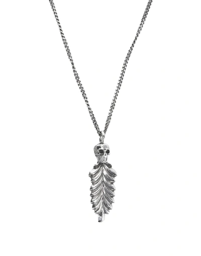 Shop Emanuele Bicocchi Necklace In Silver