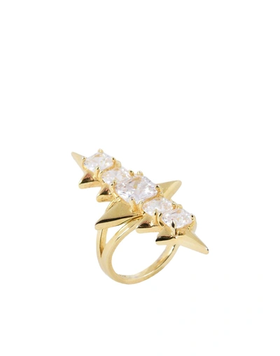 Shop Noir Jewelry Ring In Gold