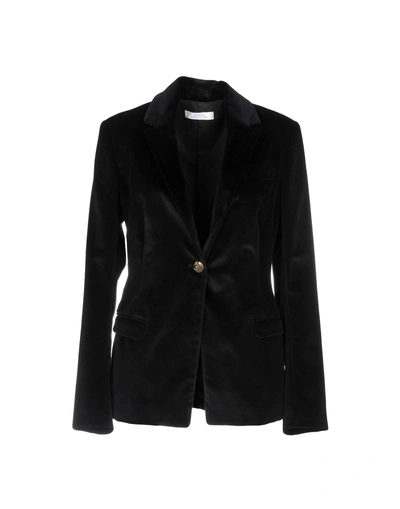 Shop Versace Blazer In Black