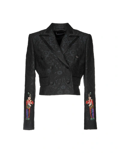 Shop Dolce & Gabbana Blazer In Black