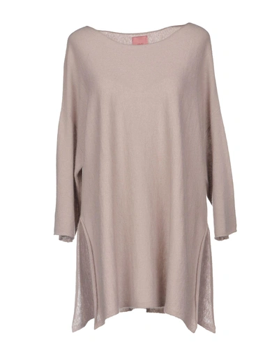 Shop Alyki Cashmere Blend In Dove Grey