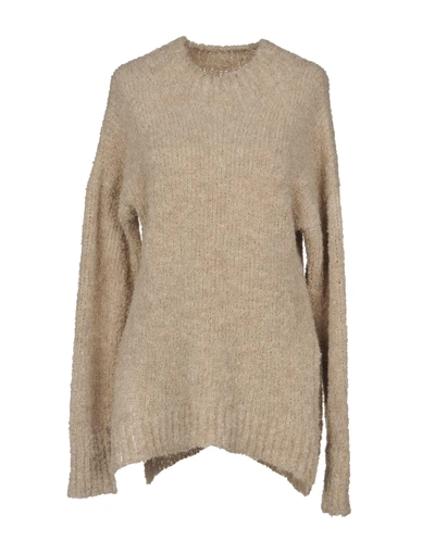 Shop Charlie May Sweaters In Beige