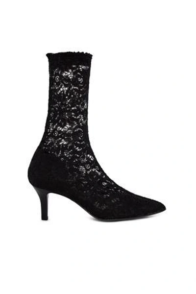 Shop Opening Ceremony Queen Lace Boot In Black