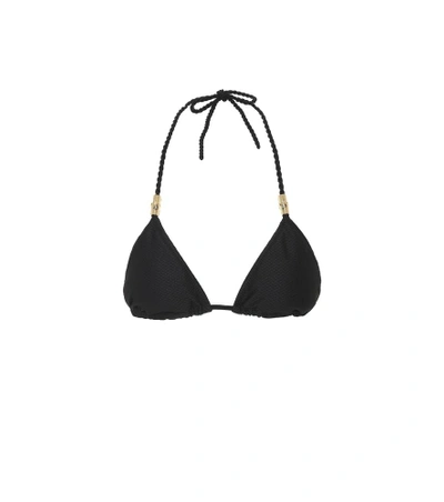 Shop Heidi Klein Core Triangle Bikini Top In Black