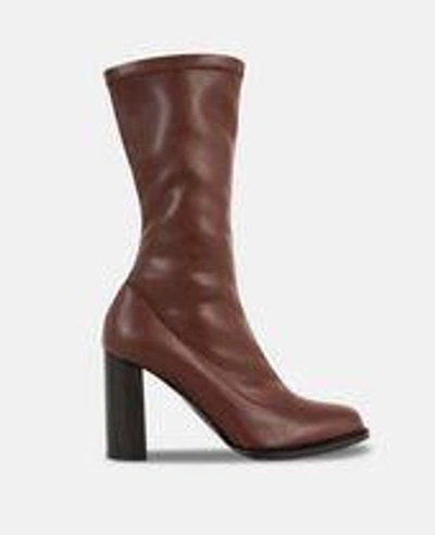 Shop Stella Mccartney Ankle Boots In Brown