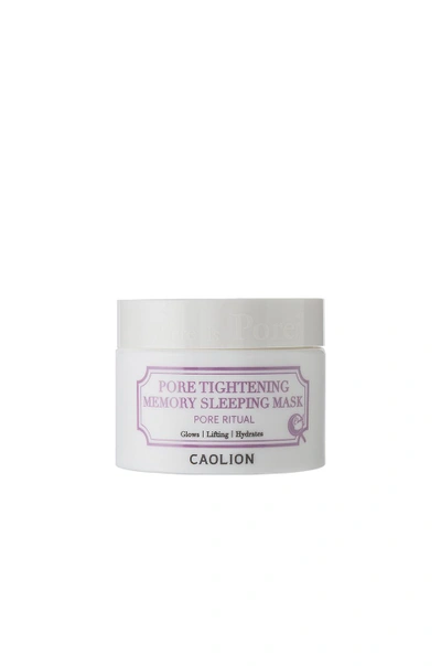 Shop Caolion Pore Tightening Memory Sleep Mask In Beauty: Na
