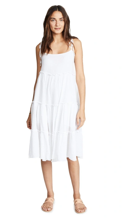Shop Nation Ltd Gianna Tiered Dress In White