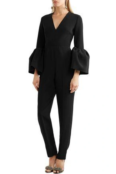 Shop Roksanda Margot Crepe Jumpsuit In Black