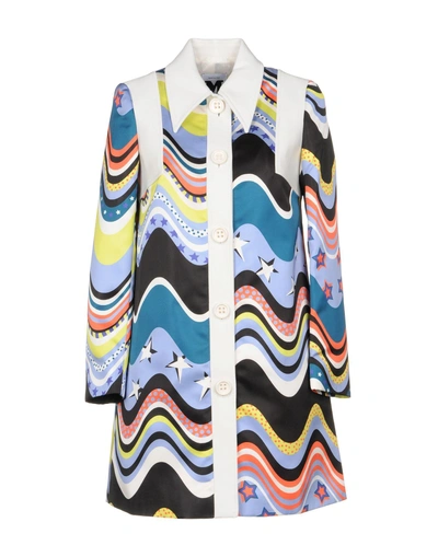 Shop M Missoni Full-length Jacket In White