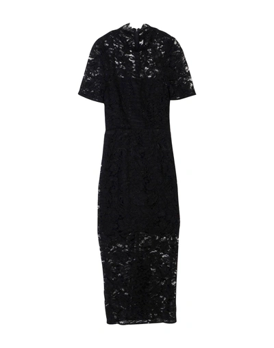 Shop Alexis 3/4 Length Dresses In Black
