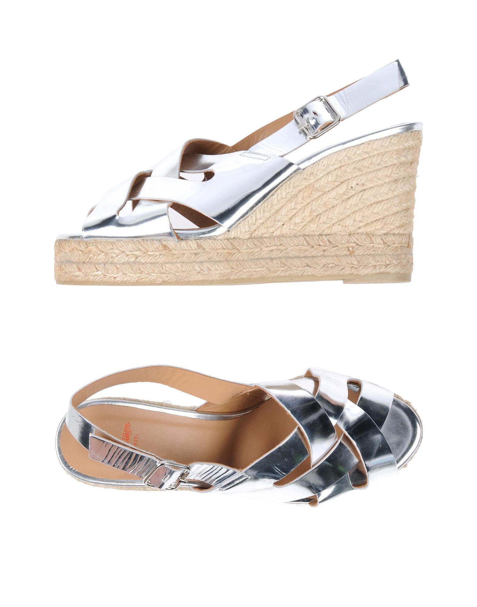 castaner silver wedges
