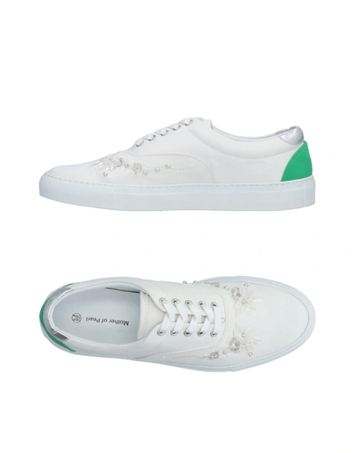 Shop Mother Of Pearl Sneakers In White