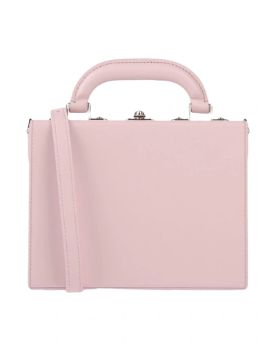 Shop Bertoni 1949 1949 Handbags In Light Pink