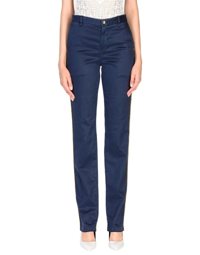 Shop Pt01 Pt Torino Woman Pants Midnight Blue Size 4 Textile Fibers