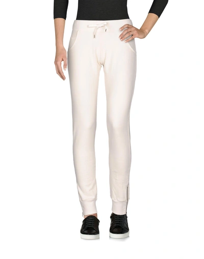 Shop Converse Casual Pants In Ivory