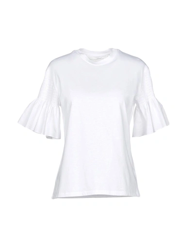 Shop Victoria Victoria Beckham T-shirt In White
